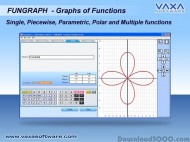 VaxaSoftware FunGraph screenshot